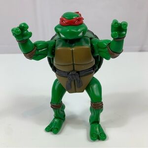 TMNT Action Figure 2003 Playmates Toy Transforms to Raphael Mutant Ninja
